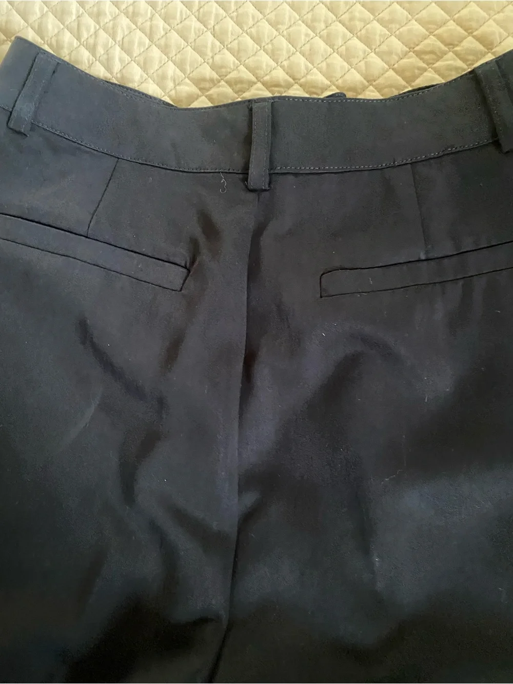 7 For All Mankind Women's Pleated Wide Leg Trousers Size S